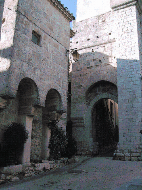 Photo des murs du chateau